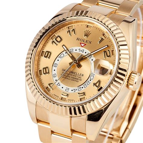 rolex sky dweller gold price|rolex sky dweller for sale.